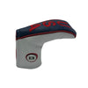 White & Blue USA Blade Putter Cover